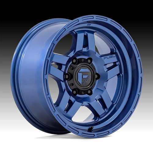 Fuel Oxide D802 Dark Blue Custom Truck Wheels 1